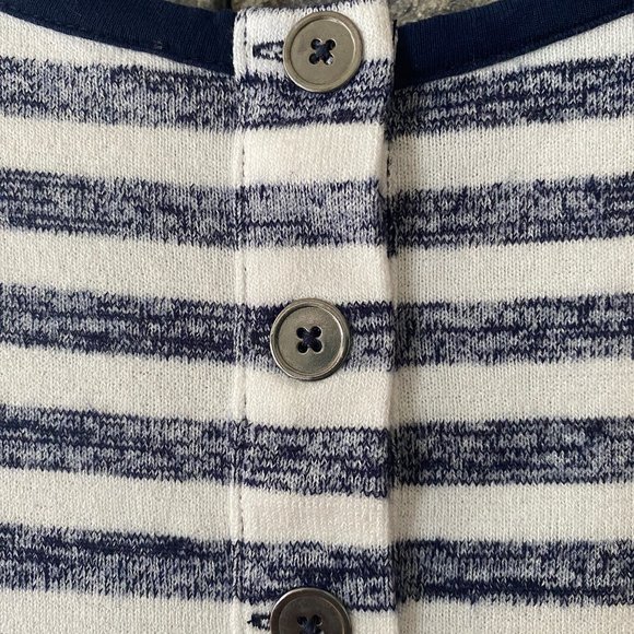 MARKET AND SPRUCE STRIPED DRESS - NAVY & WHITE SIZE MED; NWOT - Picture 5 of 8